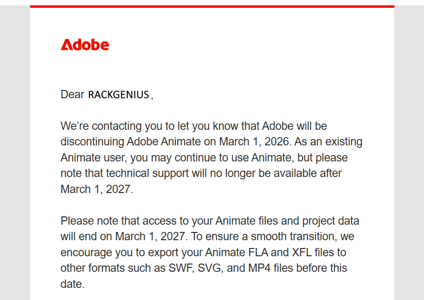 Adobe's Plans to Kill Animate Set an Entire Industry on Fire
